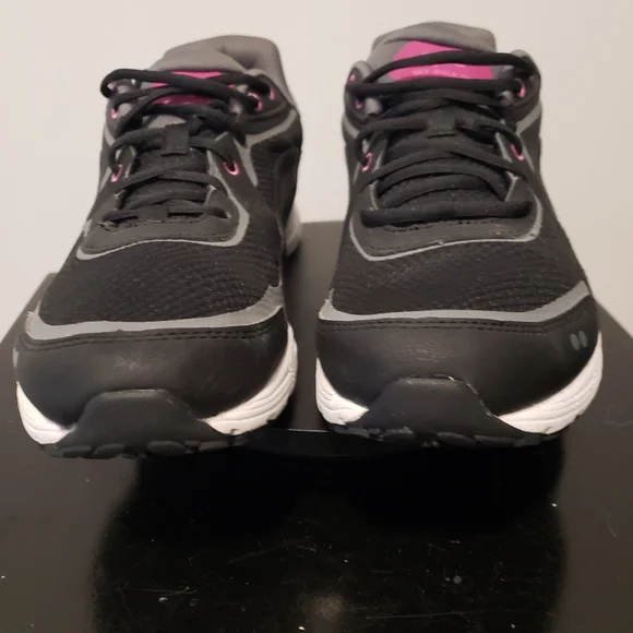 Ryka SKY WALK Walking Shoes Sneakers Black Pink Memory Foam Women's Size 8.5M - Picture 5 of 10